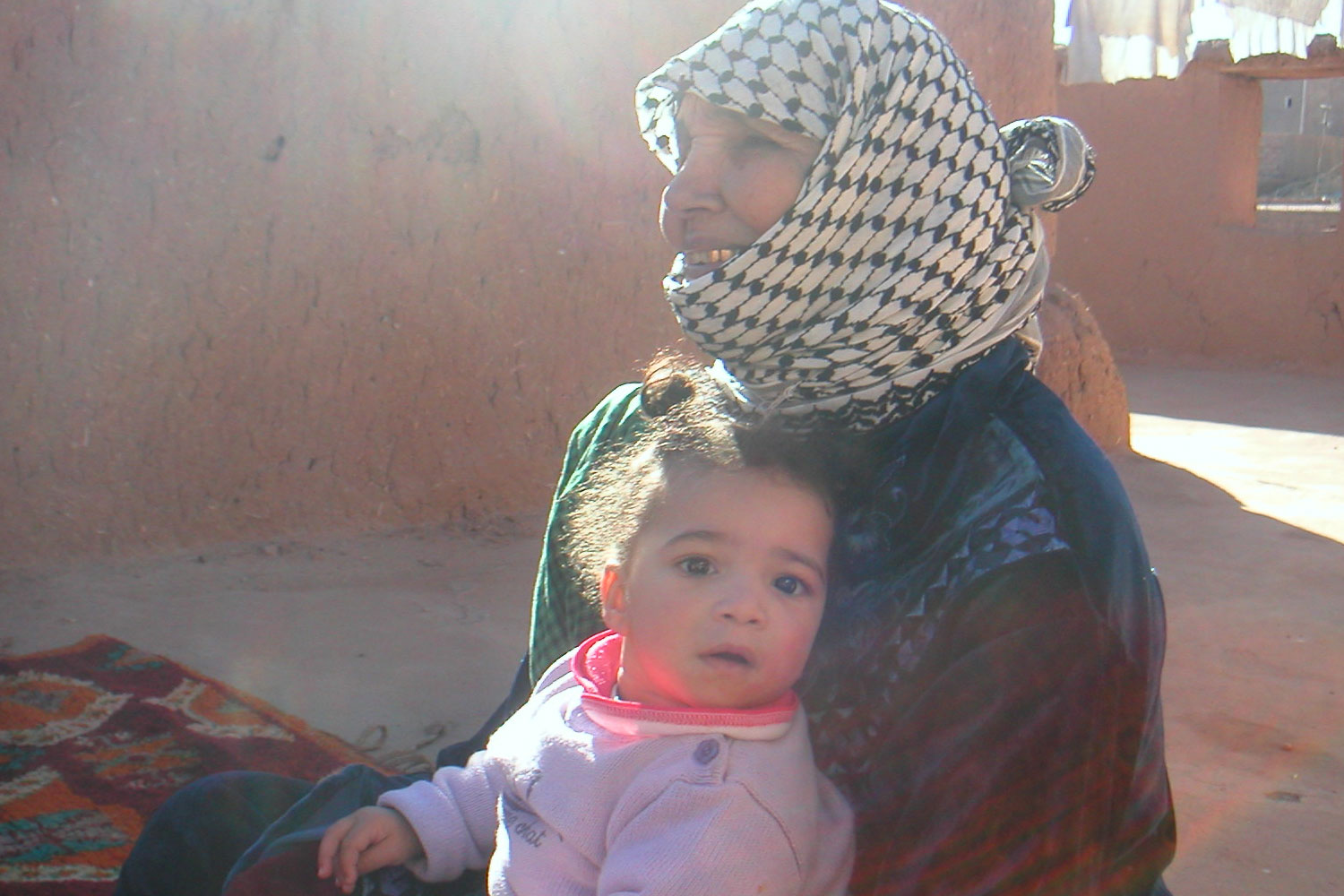Familie in Marokko